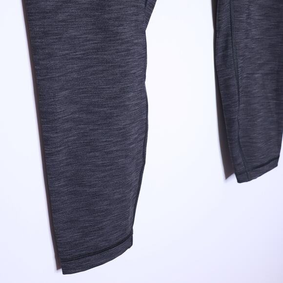 LULULEMON Wunder Under Hi-Rise 7/8 Tight Full-On Heathered Black Women's 10 - Picture 8 of 12